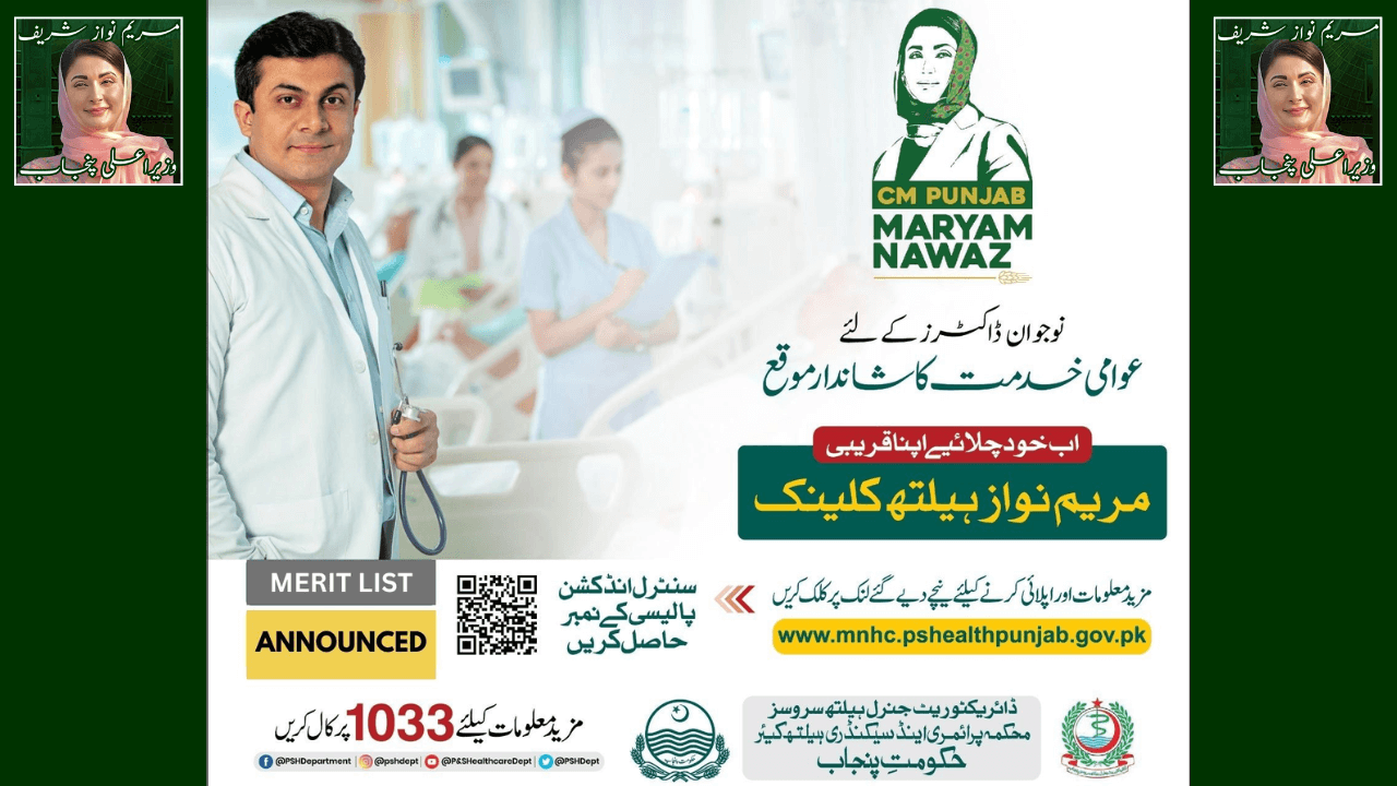 Maryam Nawaz Health Clinic Program